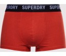 Lot de trois caleçons en coton bio SUPERDRY sur cosmo-lepuy.fr