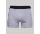 Lot de trois boxers en coton bio SUPERDRY sur cosmo-lepuy.fr