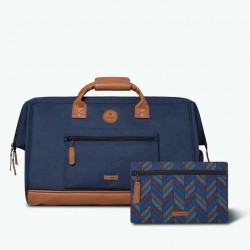 1 sac de voyage + 2 poches / CABAIA / CHICAGO / Couleur : bleu marine