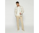 Blouson matelassé beige mastic ROX