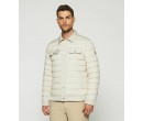 Blouson matelassé beige mastic ROX