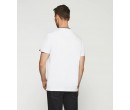 T-shirt Izac uni à manches courtes blanc GLEN COSMOLEPUY