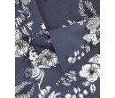 Chemise à imprimé fleuris marine MIOCHE