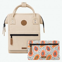 Sac à dos Cabaïa Adventurer Houston small cream COSMOLEPUY
