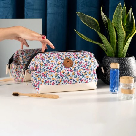 Trousse de toilette cabaia  grand angle Calle de las Flores cosmolepuy