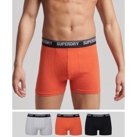 Lot de trois boxers en coton bio sur cosmo-lepuy.fr