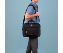 Berlin 1 sac ordinateur + 2 poches bleu foncé par Cabaia sur cosmo-lepuy.fr