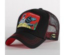 Casquette Trucker Batman Et Robin Noir CAPSLAB sur cosmo-lepuy.fr