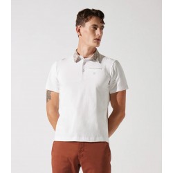 Polo col chemise manches courtes marine GARCISSE