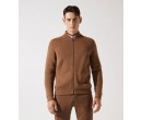 Gilet zippé col teddy camel BETED