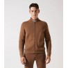 Gilet zippé col teddy camel BETED