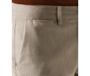 Pantalon chino armuré beige VARFAIT