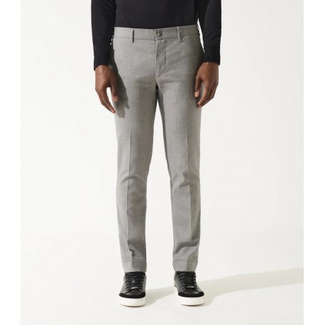 Pantalon chino taille élastique gris VTWILL