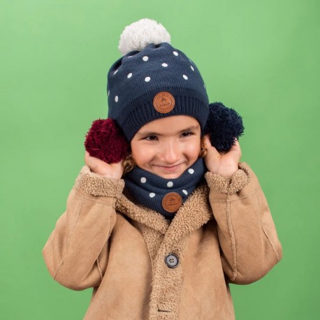 Bonnet Cendrillon Navy Kids CABAÏA sur cosmo-lepuy.fr