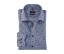 Chemise d'affaires, modern fit, Global Kent, Bleu