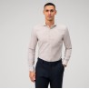 Chemise d'affaires, super slim, Italien, Marron