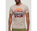 T-shirt à motif Great Outdoors SUPERDRY sur cosmo-lepuy.fr
