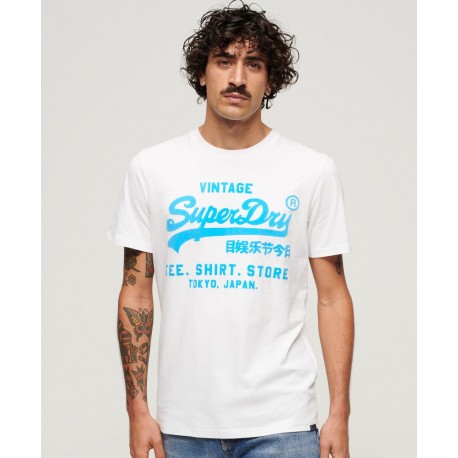T-shirt Vintage Logo SUPERDRY sur cosmo-lepuy.fr