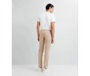 Pantalon casual stretch beige Izac