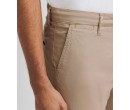 Pantalon casual stretch beige Izac