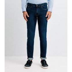 Jean homme 5 poches bleu moyen