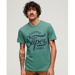 T-shirt Copper Label Script  SUPERDRY sur cosmo-lepuy.fr