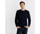 Pull col rond marine IZAC BALDY