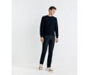 Pull col rond marine IZAC BALDY