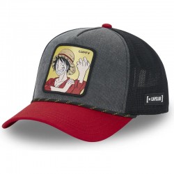 Casquette One Piece Luffy grise | CAPSLAB