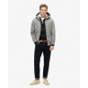 SUPERDRY Sweat à capuche zippé à logo Essential