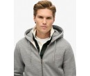 SUPERDRY Sweat à capuche zippé à logo Essential sur cosmo-lepuy.fr