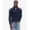 SUPERDRY Pull à col tunisien Vintage Athletic