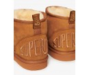 SUPERDRY Mini bottes en daim Sherpa sur cosmo-lepuy.fr