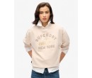 SUPERDRY Sweat ample métallisé Luxe sur cosmo-lepuy.fr