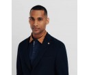 IZAC Veste en velours fantaisie marine sur cosmo-lepuy.fr