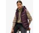 SUPERDRY Doudoune sans manches à capuche Fuji sur cosmo-lepuy.fr