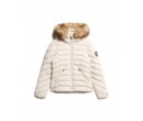 SUPERDRY Veste rembourrée à capuche en fourrure synthétique Fuji sur cosmo-lepuy.fr