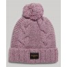 SUPERDRY Bonnet en maille torsadée