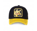 CAPSLAB Casquette Trucker enfant Pokemon Pikachu Snapback Noir