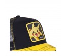 CAPSLAB Casquette Trucker enfant Pokemon Pikachu Snapback Noir