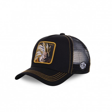 Capslab Casquette Trucker Dragon Ball Z Goku Snapback Noir sur cosmo-lepuy.fr