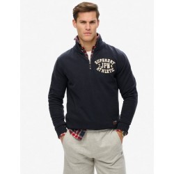 SUPERDRY Sweat à col zippé Vintage Athletic sur cosmo-lepuy.fr