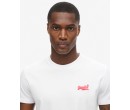 SUPERDRY T-shirt en coton bio à logo Essential sur cosmo-lepuy.fr