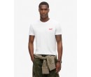 SUPERDRY T-shirt en coton bio à logo Essential sur cosmo-lepuy.fr