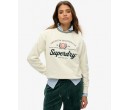 SUPERDRY Sweat ras du cou ample Country Club sur cosmo-lepuy.fr