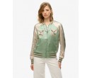 SUPERDRY Bomber brodé Suikajan sur cosmo-lepuy.fr