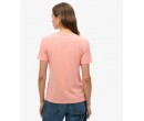 SUPERDRY T-shirt slim à strass Vintage Logo sur cosmo-lepuy.fr