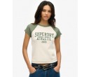 SUPERDRY T-shirt à mancherons raglan Athletic Essentials sur cosmo-lepuy.fr
