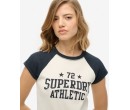 SUPERDRY T-shirt à mancherons raglan Athletic Essentials sur cosmo-lepuy.fr