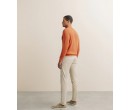 Pull IZAC col montant camionneur orange foncé COSMOPOLITE LE PUY EN VELAY